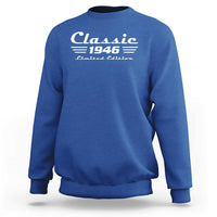 Classic 1946 Birthday Sweatshirt 80yr 80th Birthday