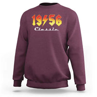 70th Birthday Sweatshirt Classic Born 1956 Turning 70 Year Old