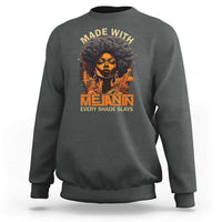 Black Women Sweatshirt Melanin Juneteenth Black History