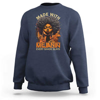 Black Women Sweatshirt Melanin Juneteenth Black History