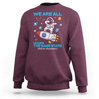 Autism Acceptance Sweatshirt We Are All Under The Same Stars
