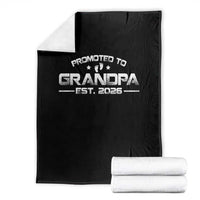 Grandpa Est 2026 Throw Blanket Fathers Day Gifts - Wonder Print Shop