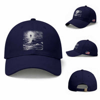 Christian Faith Baseball Cap Walk On Water Distressed Bible Verse