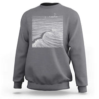 Christian Faith Sweatshirt Walk On Water Boho Bible Verse