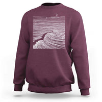 Christian Faith Sweatshirt Walk On Water Boho Bible Verse