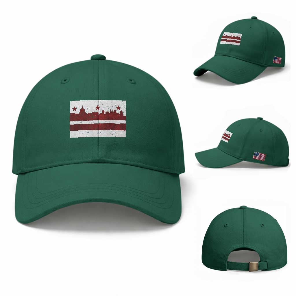 Washington DC Flag Baseball Cap