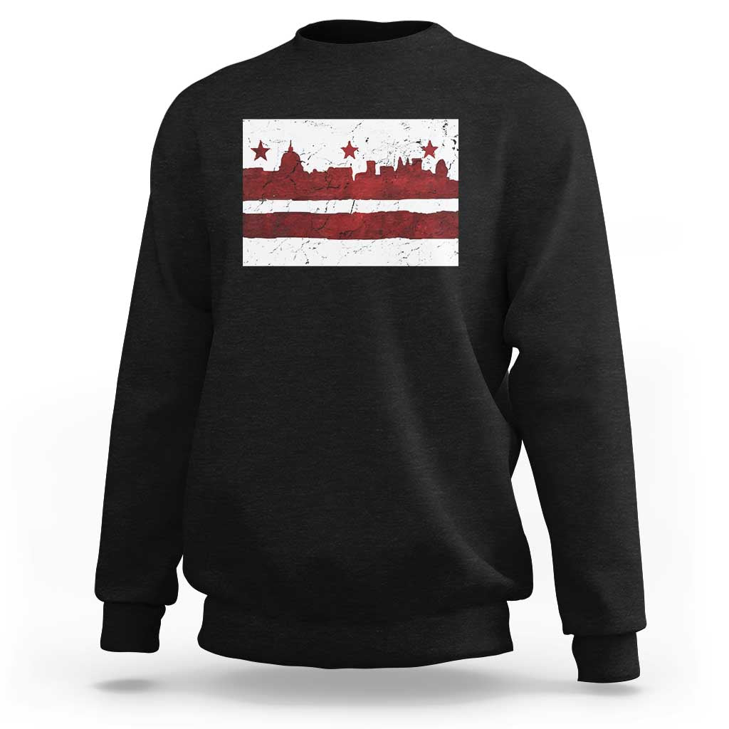 Washington DC Flag Sweatshirt