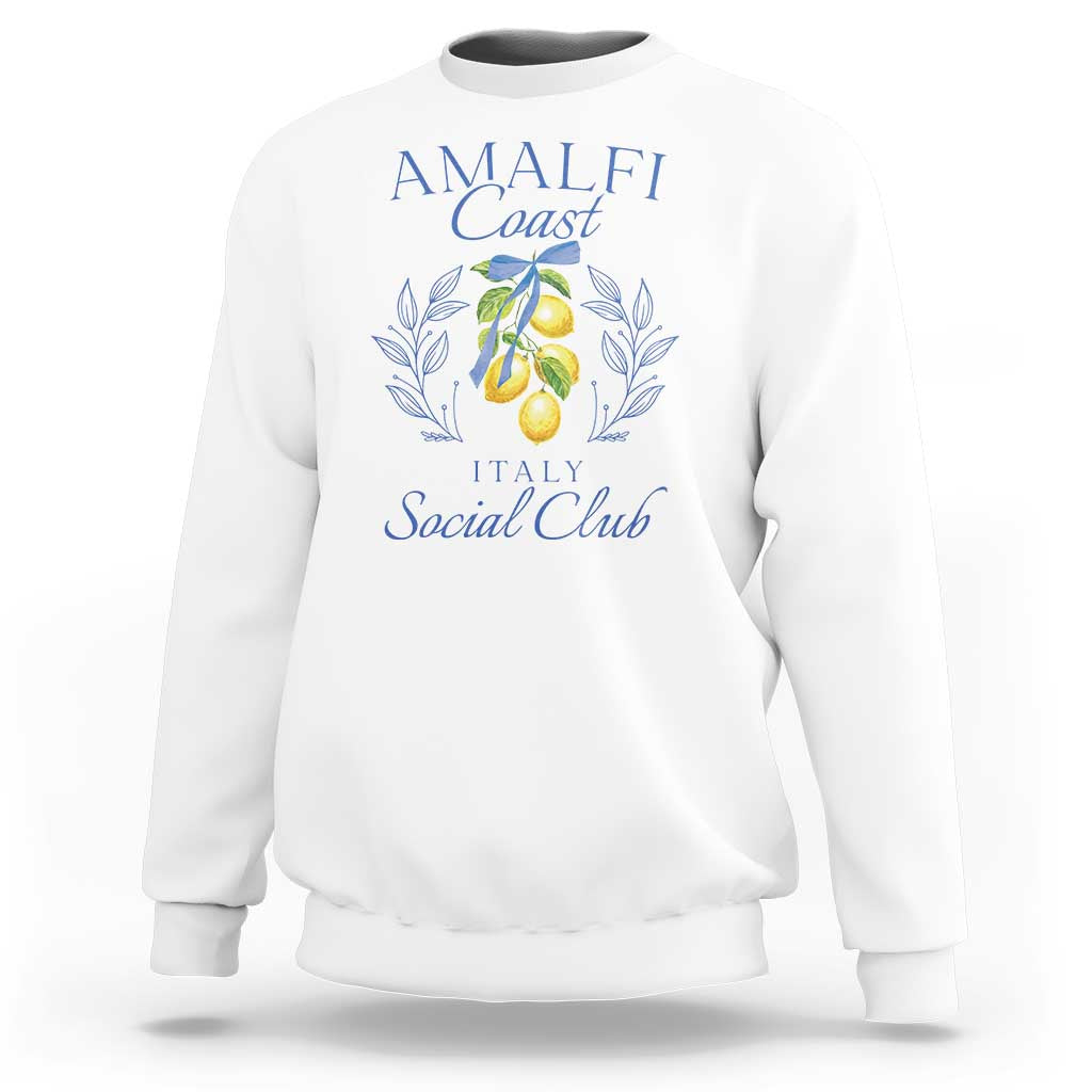 Amalfi Coast Sweatshirt Sorrento Italy Vacation Gift - Wonder Print Shop