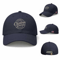 Bionic Hip Club Custom Parts Funny Hip Replacement Surgery Gift Baseball Cap