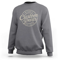 Bionic Hip Club Custom Parts Funny Hip Replacement Surgery Gift Sweatshirt