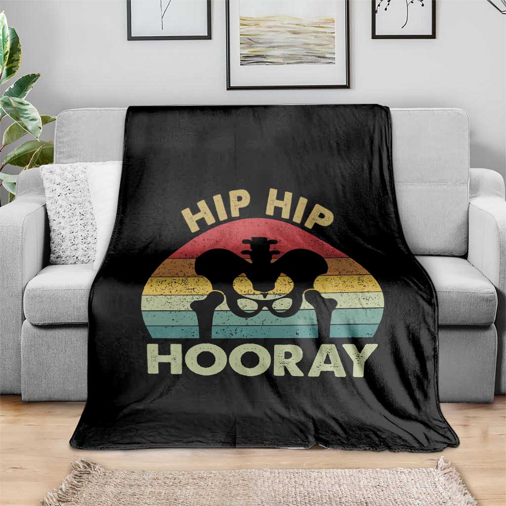 Hip Replacement Recovery Throw Blanket Get Well Soon Gifts After Surgery