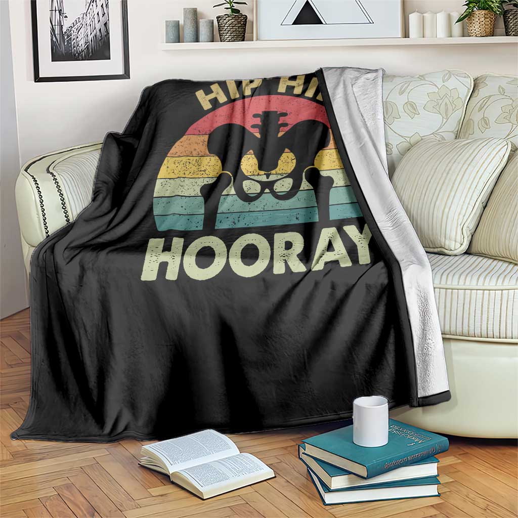 Hip Replacement Recovery Throw Blanket Get Well Soon Gifts After Surgery