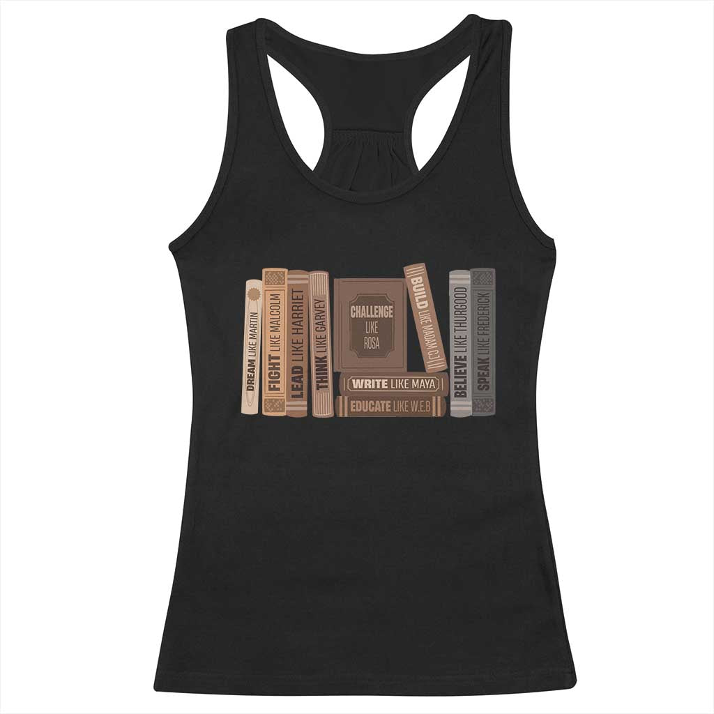 Black History Month Racerback Tank Top Black Leaders African American Teachers