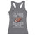 Funny Football Racerback Tank Top I'm Just Here For The Snacks And Commercials Halftime Show