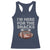 Funny Football Racerback Tank Top I'm Just Here For The Snacks And Beer