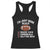 Funny Football Racerback Tank Top I'm Just Here For The Snacks And Commercials