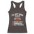 Funny Football Racerback Tank Top I'm Just Here For The Snacks And Commercials