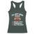 Funny Football Racerback Tank Top I'm Just Here For The Snacks And Commercials