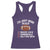 Funny Football Racerback Tank Top I'm Just Here For The Snacks And Commercials