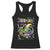 Mardi Gras Racerback Tank Top Fleur de Lis Carnival Fat Tuesday