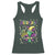 Mardi Gras Racerback Tank Top Fleur de Lis Carnival Fat Tuesday