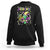 Mardi Gras Sweatshirt Fleur de Lis Carnival Fat Tuesday