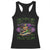 Mardi Gras Crocodile Racerback Tank Top Mardigator Alligator Costume Carnival Ain't No Party Like Mardi Gras