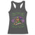 Mardi Gras Crocodile Racerback Tank Top Mardigator Alligator Costume Carnival Ain't No Party Like Mardi Gras