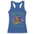 Mardi Gras Crocodile Racerback Tank Top Mardigator Alligator Costume Carnival Ain't No Party Like Mardi Gras