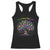 Mardi Gras Bead Tree Racerback Tank Top Carnival New Orleans 2025 Laissez Les Bons Temps Rouler