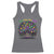 Mardi Gras Bead Tree Racerback Tank Top Carnival New Orleans 2025 Laissez Les Bons Temps Rouler