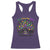 Mardi Gras Bead Tree Racerback Tank Top Carnival New Orleans 2025 Laissez Les Bons Temps Rouler