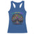 Mardi Gras Bead Tree Racerback Tank Top Carnival New Orleans 2025 Laissez Les Bons Temps Rouler