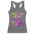 Funny Mardi Gras Racerback Tank Top Walk it Like a Dog Louisiana Fleur De Lis