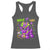 Funny Mardi Gras Racerback Tank Top Walk it Like a Dog Louisiana Fleur De Lis