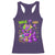 Funny Mardi Gras Racerback Tank Top Walk it Like a Dog Louisiana Fleur De Lis