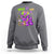 Funny Mardi Gras Sweatshirt Walk it Like a Dog Louisiana Fleur De Lis