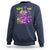 Funny Mardi Gras Sweatshirt Walk it Like a Dog Louisiana Fleur De Lis