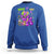 Funny Mardi Gras Sweatshirt Walk it Like a Dog Louisiana Fleur De Lis