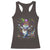 Mardi Gras Crocodile Racerback Tank Top Mardigator Alligator Costume Carnival New Orleans Louisiana