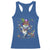 Mardi Gras Crocodile Racerback Tank Top Mardigator Alligator Costume Carnival New Orleans Louisiana