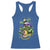 Mardi Gras Alligator Costume Racerback Tank Top Mardigator Crocodile Carnival New Orleans Louisiana