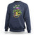 Mardi Gras Alligator Costume Sweatshirt Mardigator Crocodile Carnival New Orleans Louisiana