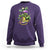 Mardi Gras Alligator Costume Sweatshirt Mardigator Crocodile Carnival New Orleans Louisiana