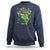 Happy Mardi Gras Alligator Sweatshirt Mardigator Crocodile Dancing New Orleans Louisiana