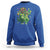 Happy Mardi Gras Alligator Sweatshirt Mardigator Crocodile Dancing New Orleans Louisiana