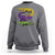 Aligator Crocodiles Louisiana Mardi Gras Sweatshirt