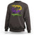 Aligator Crocodiles Louisiana Mardi Gras Sweatshirt