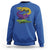 Aligator Crocodiles Louisiana Mardi Gras Sweatshirt