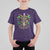 Mardi Gras Sugar Skull T Shirt For Kid Fat Tuesday